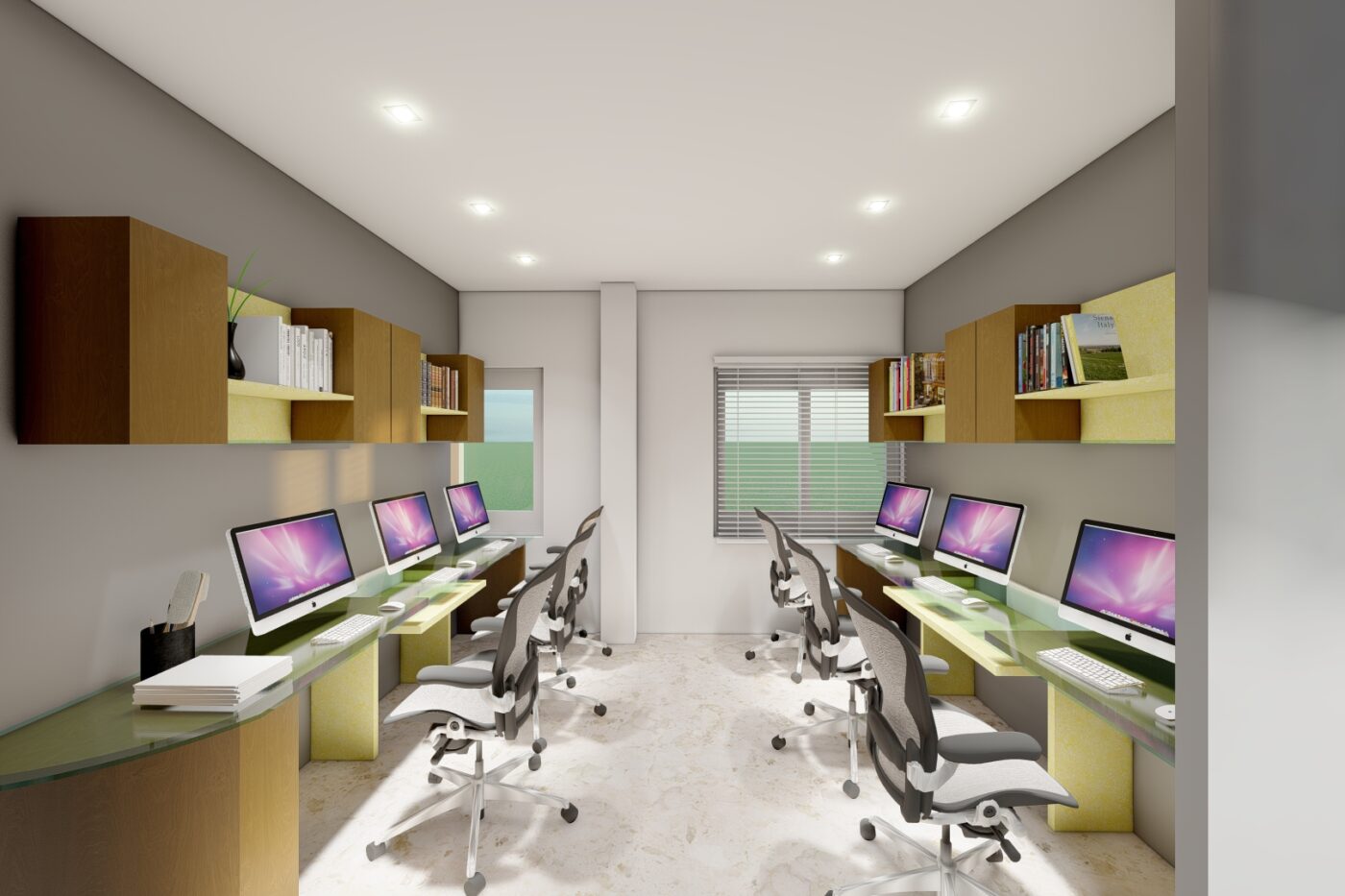 Office interiors for developer’s office