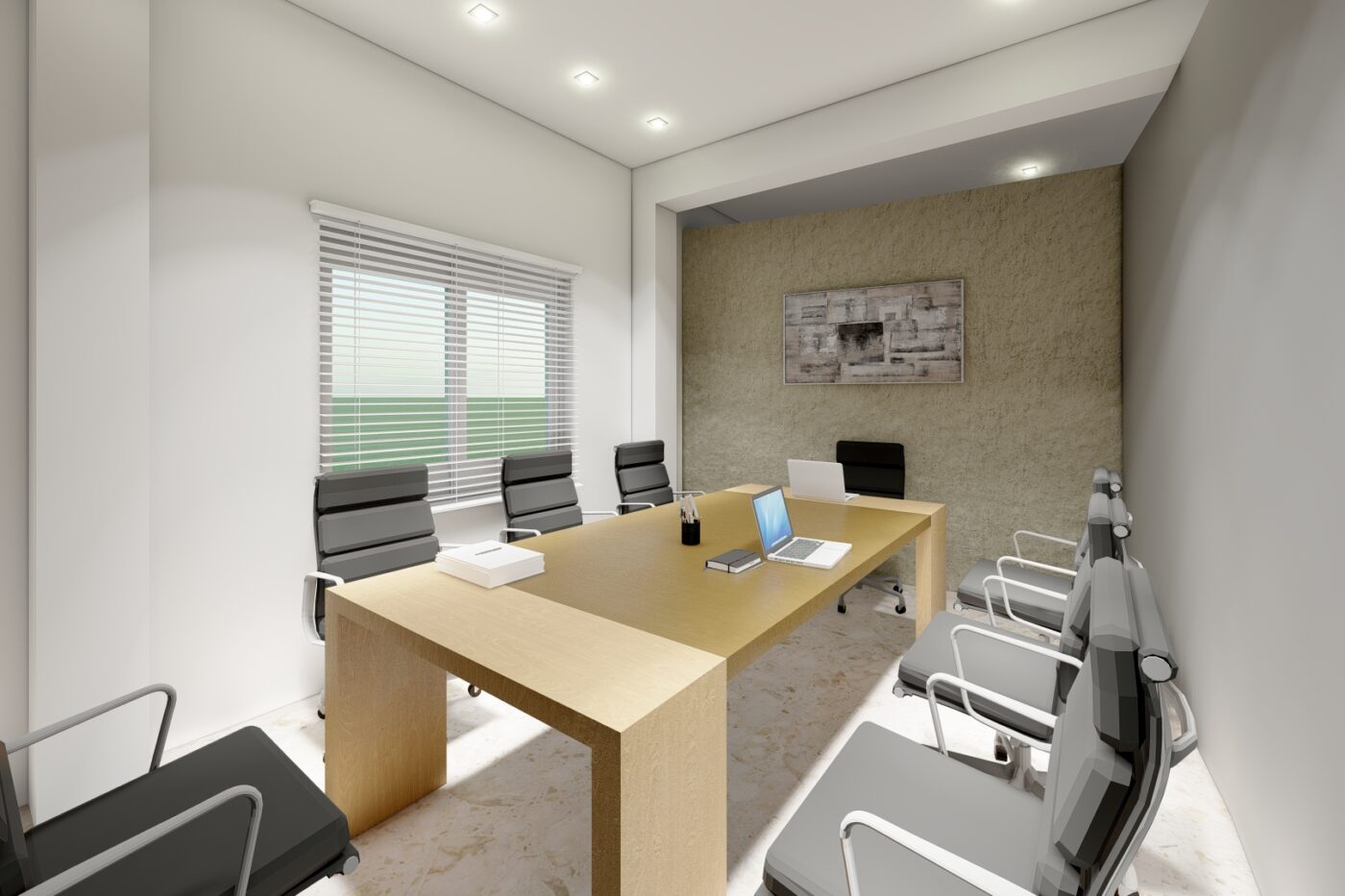 Office interiors for developer’s office